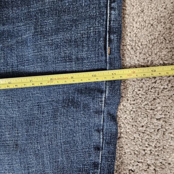 LongJohn & Sons Jeans Mens 32X37 (34X38) Mechanic Blue Stackable Denim Stretch - Picture 13 of 14